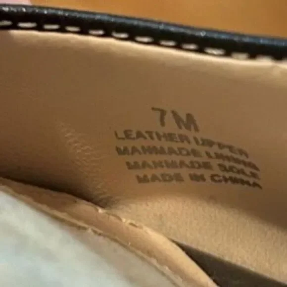 Alex Marie Black Leather Sandals - Size 7 - Picture 6 of 6